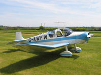 G-AWFW @ FISHBURN - Jodel D-117 at Fishburn Airfield, UK in 2004. - by Malcolm Clarke