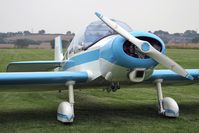 G-AWFW @ FISHBURN - Jodel D-117 at Fishburn Airfield, UK in 2008. - by Malcolm Clarke