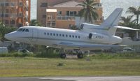N70LF @ TNCM - N70LF landing on runway 10 at TNCM - by Daniel jef