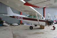 OO-MQD - Taken at Chatteris, Cambridgeshire - this Cessna suffered a landing incident earlier in the year. - by MikeP