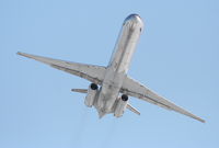 N593AA @ KORD - American Airlines MD-83, AAL1053, 32L departure KORD to KAUS. - by Mark Kalfas
