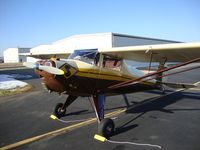N71845 @ KEXX - 4th from the last fabric wing / Metal 7449 cruise prop - by Tommy Thompson ( owner )