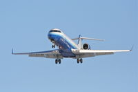 N170GJ @ KORD - GoJet/United Express, CRJ7, GJS7354 arriving KORD 27L to KBTV. - by Mark Kalfas
