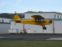 N23266 @ SZP - 1939 Piper J3C-65 CUB, Continental C65 65 Hp, on final Rwy 04 - by Doug Robertson