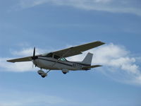 N97172 @ SZP - 1984 Cessna 172P SKYHAWK II, Lycoming O-320-D2J 160 Hp, landing Rwy 04 - by Doug Robertson