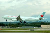 C-GFAH @ YVR - Landing at YVR