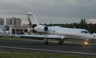 N436QS @ TNCM - N436QS just landed at TNCM