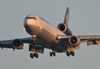 D-ALCH @ KORD - Lufthansa Cargo MD-11F, GEC8208, arriving RWY 28 KORD from EDDF (Frankfurt). - by Mark Kalfas