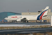 EC-KVD @ EBBR - Parked on DHL apron