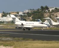 N821LX @ TNCM - N821LX Just landed and taxing of the active - by Daniel Jef