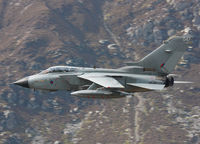 ZA556 - Royal Air Force Tornado GR4 (c/n BS020) operated by the Marham Wing, coded '047'. Taken in the A5 Pass, North Wales. - by vickersfour