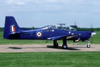 ZF406 @ EGXP - In 1993 ZF406 of the Central Flying School received a Royal Blue color scheme.