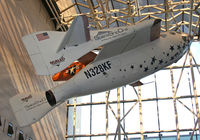 N328KF - First commercial venture beyond the Earth's atmosphere. On display at the National Air & Space Museum. - by Daniel L. Berek