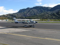 N6261S @ SZP - 1967 Cessna 150G, Continental O-200 100 Hp, taxi to Rwy 04 - by Doug Robertson