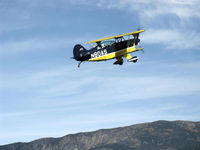 N80AS @ SZP - 1992 Pitts Aerobatics S-2B, Lycoming AEIO-540, takeoff climb Rwy 04 - by Doug Robertson
