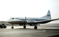 OY-KPF @ CPH - Convair 440 Metropolitan Ingemund Viking of SAS - Scandinavian Airlines System - at Kastrup in December 1972. - by Peter Nicholson