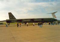 60-0021 @ EGQL - B-52H Stratofortress Black Jack of the 668th Bomb Squadron/416 Wing at Griffiss AFB on display at the 1991 RAF Leuchars Airshow.  The Wing only converted to the B-52H in July 1991. - by Peter Nicholson