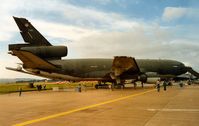 86-0032 @ EGQL - KC-10A Extender Lady Liberty of 344th Air Refuelling Squadron/22nd Air Refuelling Wing in the static park at the 1991 RAF Leuchars Airshow. - by Peter Nicholson