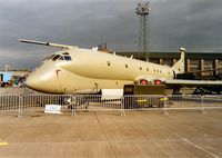 XV231 @ EGQL - At the time this Nimrod was referred to as a MR.2P with 206 Squadron of the Kinloss Maritime Wing and on display at the 1991 Leuchars Airshow. - by Peter Nicholson
