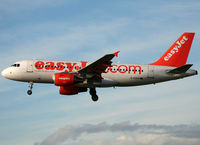 G-EZEG @ LEBL - Landing rwy 25R - by Shunn311