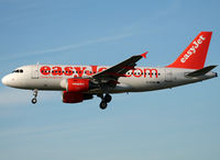 G-EZAE @ LEBL - Landing rwy 25R - by Shunn311