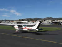 N8571S @ SZP - 1965 Cessna 182H SKYLANE, Continental O-470 230 Hp, taxi - by Doug Robertson