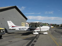 N2107T @ SZP - 2004 Cessna 172S SKYHAWK II SP, Lycoming IO-360-L2A 180 Hp - by Doug Robertson