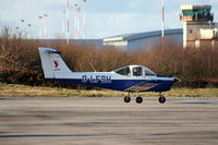 G-LFSH @ EGGP - The guys of Liverpool Flying School returning from a New Years Day jolly - by Chris Hall