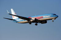 G-FDZG @ EGCC - Thomson - by Chris Hall
