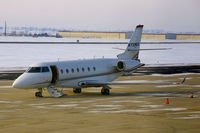 N739QS @ CID - Parked  on the Landmark ramp