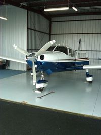 N31RE - N31RE in hangar - by Brian Manley