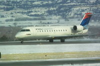 N449SW @ KBIL - Bombardier CL-600 - by cliffpov