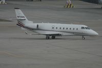 N712QS @ TNCM - N712QS taxing to parking on the main ramp