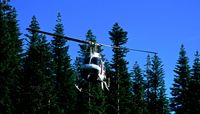 N2268X - N2268X assisting with Search and Rescue @ Climber's Bivouac, Mt St Helens, July 2009 - by Jeff Vogt