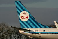 PH-BXA @ EGCC - KLM retro scheme - by Chris Hall