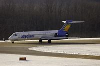 N948MA @ KPIA - Allegiant Airways (N948MA) taxies on the runway to an exit - by Thomas D Dittmer