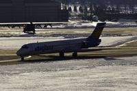 N948MA @ KPIA - Allegiant Airways (N948MA) exits the runway at taxiway Mike - by Thomas D Dittmer