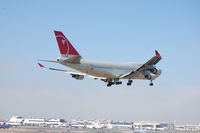 N627US @ LAX - N627US short final rwy 24R - by AJ Heiser