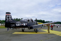 C-GTTI @ KAWO - Canadian T-28B at Arlington airfirld, WA, USA. Summer 1997. - by Henk van Capelle