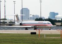 N438AA @ DFW - Holding short of 18L at DFW. - by paulp