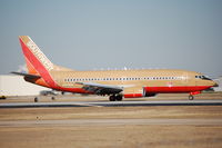 N347SW @ HOU - Landing roll rwy 12R - by AJ Heiser