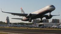 N201UU @ TNCM - Us airways  N201UU departing TNCM