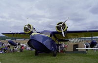 N327 @ KAWO - Grumman Goose at Arlington airfield, WA, summer 1997. - by Henk van Capelle