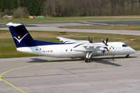 OE-LIE @ EDNY - DHC-8Q-315 Dash 8 [546] (Intersky) Friedrichshafen~D 03/04/2009. Seen taxiing out for departure.