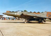 A-011 @ MHZ - Saab Sk-35XD Draken of Esk 729 Royal Danish Air Force in the static park at the 1993 Mildenhall Air Fete. - by Peter Nicholson