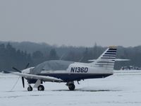 N136D @ EGLD - At a very Snowy Denham - by Andy Parsons