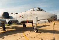 82-0655 @ MHZ - A-10A Thunderbolt of 510th Fighter Squadron/52nd Fighter Wing at Spangdahlem on display at the 1993 Mildenhall Air Fete. - by Peter Nicholson