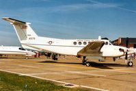84-0176 @ MHZ - C-12F Huron of 58th Airlift Squadron at Ramstein on display at the 1993 Mildenhall Air Fete. - by Peter Nicholson