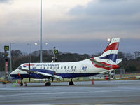 G-LGNE @ EGPH - BA/Loganair SF.340B At EDI - by Mike stanners