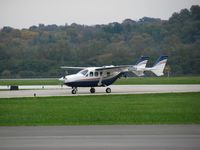 N3337 @ KLUK - One of the few Skymasters in this area, as far as I've seen - by Lord Gale